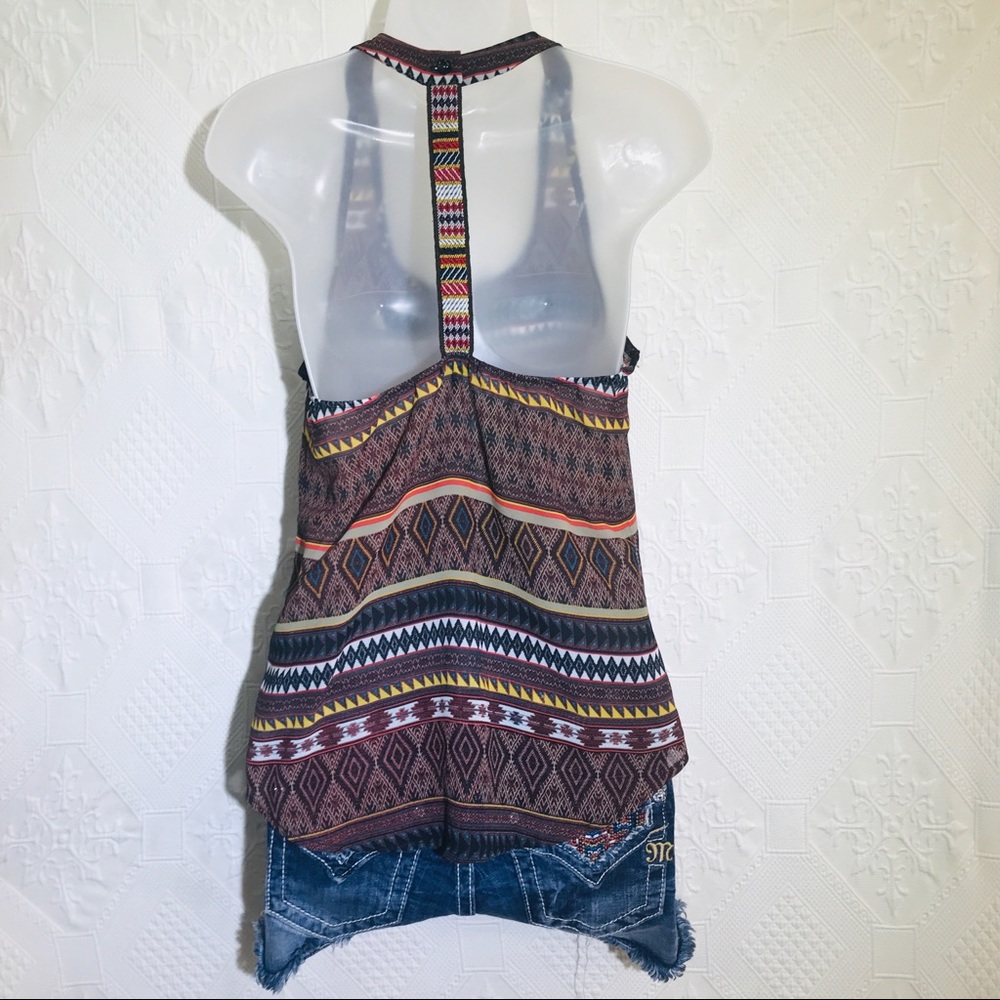 Heart soul boho top